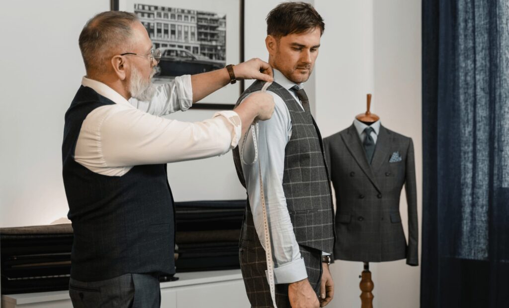 alfaiate de Camisa de alfaiataria masculina